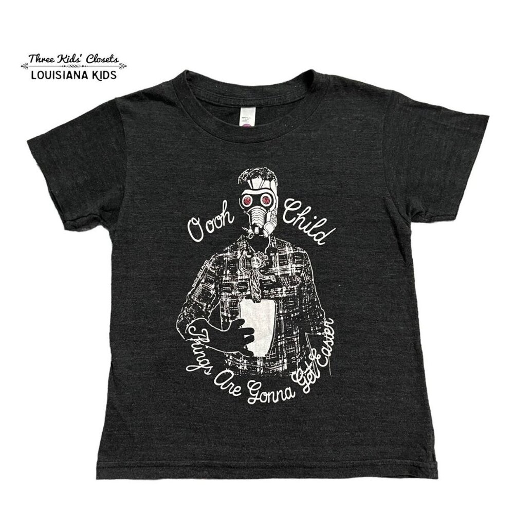 Small Shop Sz 6 Guardians of the Galaxy Star Lord Shirt